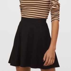 H&M High Waist Flounce Mini Skirt